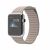 Apple Watch 42mm Stainless Steel Case with Stone Leather Loop -MJ442LL