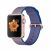 Apple Watch Sport 38mm Rose Gold Aluminum Case with Royal Blue Woven Nylon -MMF42