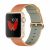 Apple Watch Sport 38mm Gold Aluminum Case with Gold/Red Woven Nylon -MMF52