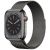 Apple Watch Series 8 GPS + Cellular 45mm Graphite Stainless Steel Case with Graphite Milanese Loop