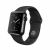 Apple Watch -42mm Space Black Stainless Steel Case with Black Sport Band -MLC82