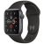 Apple Watch Series 5 GPS -40mm Space Gray Aluminum Case with Black Sport Band -MWV82