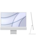 Apple iMac 24-inch 2021-M1,256GB,8GB RAM,English KB, Silver Z13K000LQ