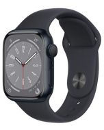 Apple Watch Series 8 GPS + Cellular 41mm Midnight Aluminum Case with Midnight Sport Band