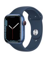 Apple Watch Series 7 Blue Aluminium Case with Abyss Blue Sport Band