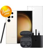 Galaxy S23 Ultra 5G 1TB+Galaxy Buds2 Pro+25W Adapter+Clear Case+Screen Protector-Bundle Offer