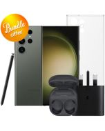 Galaxy S23 Ultra 5G 256GB+Galaxy Buds2 Pro+25W Adapter+Clear Case+Screen Protector-Bundle Offer