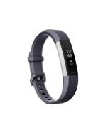 Fitbit Alta HR -Stainless Steel Tracker/Blue Gray Band