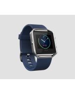 Fitbit Blaze Fitness Watch -Stainless Steel Frame/Blue Band