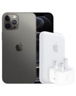 iPhone 12 Pro Max 512GB Nano Sim+MagSafe Battery Pack+20W USB-C Power Adapter Bundle
