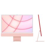 Apple iMac 24-inch 2021-M1,256GB,8GB RAM,English KB, Pink MGPM3