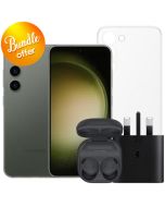 Galaxy S23+ 5G 256GB+Galaxy Buds2 Pro+25W Adapter+Clear Case+Screen Protector-Bundle Offer