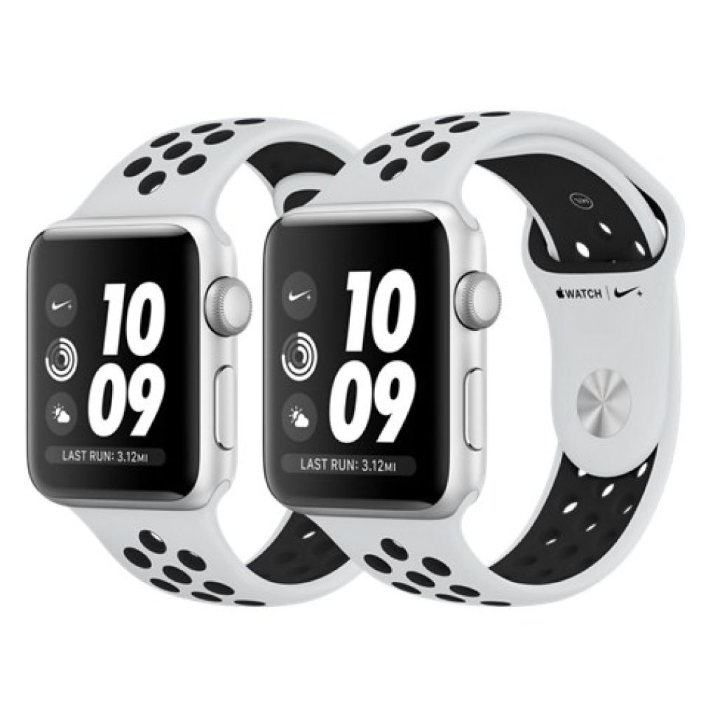 Apple watch nike+ series 3 gps + cellular mm silver aluminum