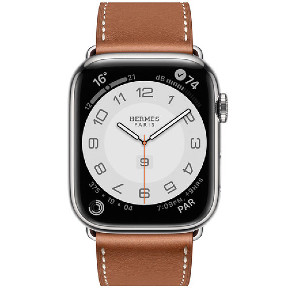 Apple Watch Hermès Series 7 GPS + Cellular Silver Stainless Steel 