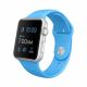 Apple Watch Sport -42MM Silver Aluminum Case with Blue Sport Band - MJ3Q2