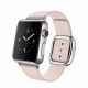 Apple Watch -38mm Stainless Steel Case with Soft Pink  Modern Buckle -Mj362