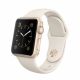 Apple Watch Sport -38mm Gold Aluminum Case with Antique White Sport Band -MLCJ2