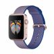 Apple Watch Sport 42mm Rose Gold Aluminum Case with Royal Blue Woven Nylon -MMFP2
