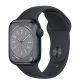 Apple Watch Series 8 GPS + Cellular 45mm Midnight Aluminum Case with Midnight Sport Band
