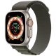 Apple Watch Ultra GPS + Cellular, 49mm Titanium Case with Small Alpine Loop