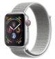 Apple Watch Series 4 GPS + LTE 40mm Silver Aluminum Case with Seashell Sport Loop -MTUF2