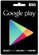 Google Play Gift card -50 US$