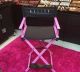 Makeup Chair - Black & Pink ( Per Order )