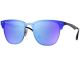 Ray-Ban Blaze Clubmaster Blue Mirror Sunglasses RB3576N 153/7V 01-47