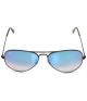 Ray-Ban Unisex Sunglasses RB3025-002-4O 58 Blue gradient mirror
