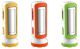 Sonashi 2 In 1 Rechargeable Led Torch With Lamp (Green, Orange & Yellow)
