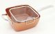 Sonashi 5 In 1 Copper Coated Fry Pan - Square 30Cm
