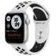Apple Watch Nike SE GPS, 40mm Silver Aluminum Case with Pure Platinum/Black Nike Sport Band MYYD2