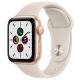 Apple Watch SE GPS 40mm Gold Aluminum Case With Starlight Sport Band - MKQ03