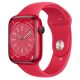 Apple Watch Series 8 GPS + Cellular 41mm (PRODUCT)RED Aluminum Case with RED Sport Band