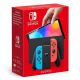 Nintendo Switch – OLED Model with Neon Blue and Neon Red Joy‑Con