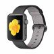 Apple Watch Sport 38mm Space Gray Aluminum Case with Black Woven Nylon -MMF62