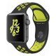 Apple Watch Nike+ 38mm Space Gray Aluminum Case with Black/Volt Nike Sport Band-MP082