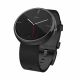 Moto 360 Smartwatch Black Leather