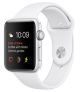 Apple Watch 42mm Silver Aluminium Case with White Sport Band -MNPJ2