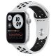 Apple Watch Nike Series 6 GPS, 44mm Silver Aluminum Case with Pure Platinum/Black Nike Sport Band MG293