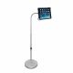 Universal Tablet Floor Stand -Silver color