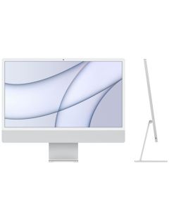 Apple iMac 24-inch 2021-M1,8 Core CPU & 8 Core GPU,256GB,8GB RAM,English KB, Silver MGPC3