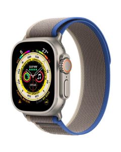 Apple Watch Ultra GPS + Cellular, 49mm Titanium Case with S/M Trail Loop