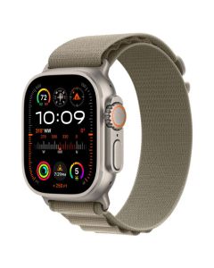 Apple Watch Ultra 2 GPS + Cellular, 49mm Titanium Case with Alpine Loop - Small