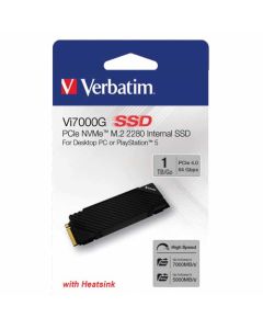 Verbatim Vi7000G Internal PCIe NVMe M.2 SSD 1TB for PC / PS5