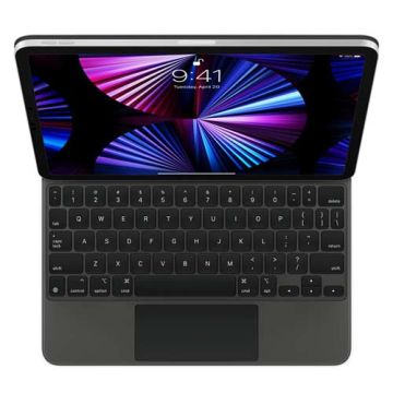 Magic Keyboard for iPad Pro 11-inch (3rd Gen) and iPad Air (4th Gen) MXQT2 Black Arabic