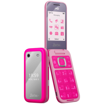 HMD Barbie Flip Phone