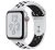 Apple Watch Nike+ Series 4 GPS + Cellular 44mm Silver Aluminum Case with Pure Platinum/Black Nike Sport Band -MTXK2AE