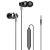 Haylou H8 Stereo Wired Earphones 3.5mm with Mic Black