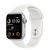 Apple Watch SE (2022) GPS 40mm Silver Aluminum Case with White Sport Band-MNJV3